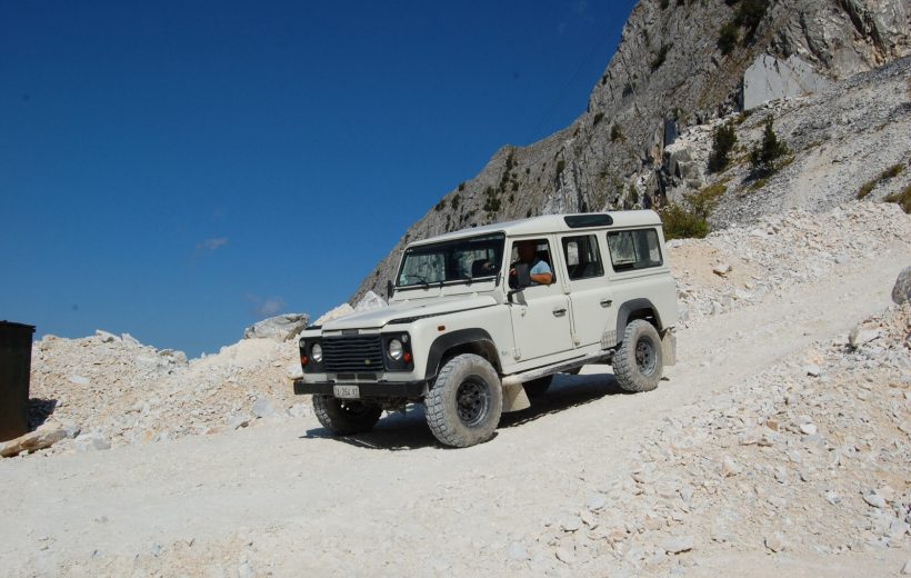 Marble Quarries Carrara Private Tour in Jeep