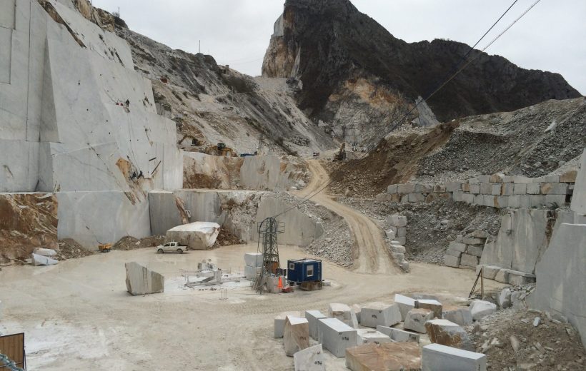 Marble quarries Carrara shared tour