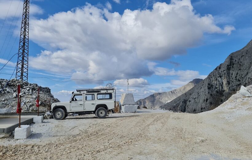 Cave di marmo di Carrara Tour privato in Jeep